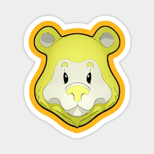 Little Bear Yellow Magnet