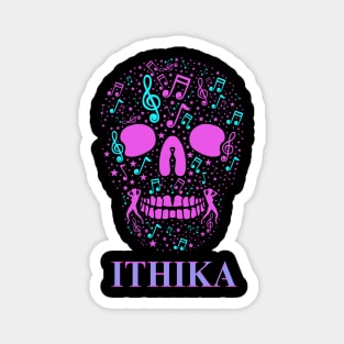 Ithika Sugar Skull Design Magnet