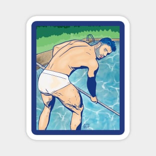 Pool Boy Magnet