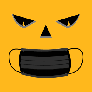 Halloween quarantine pumpkin mask T-Shirt