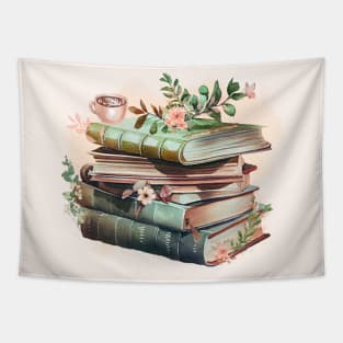 Watercolor Reading Time Tapestry