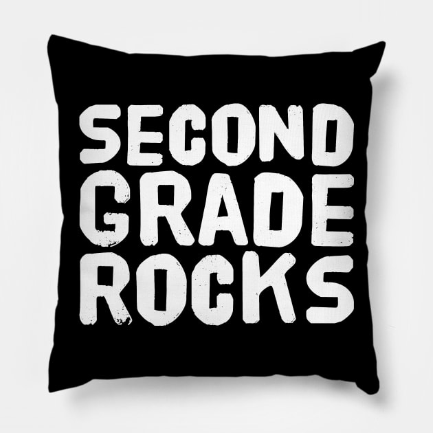 Second grade rocks Pillow by captainmood