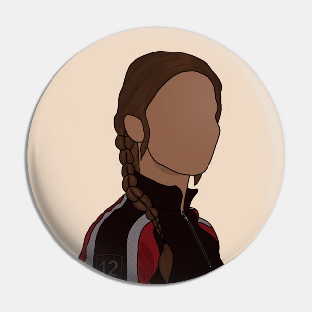 Katniss Pin by Johadesigns