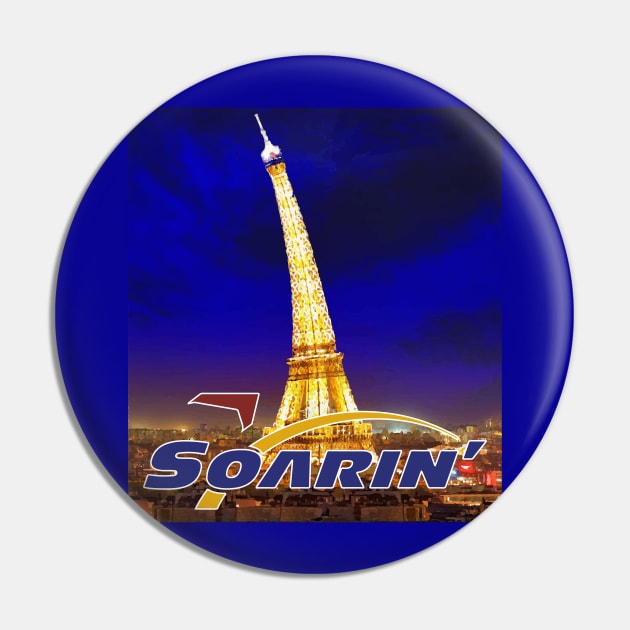 Soarin' - Bent Eiffel Tower Pin by Tomorrowland Arcade