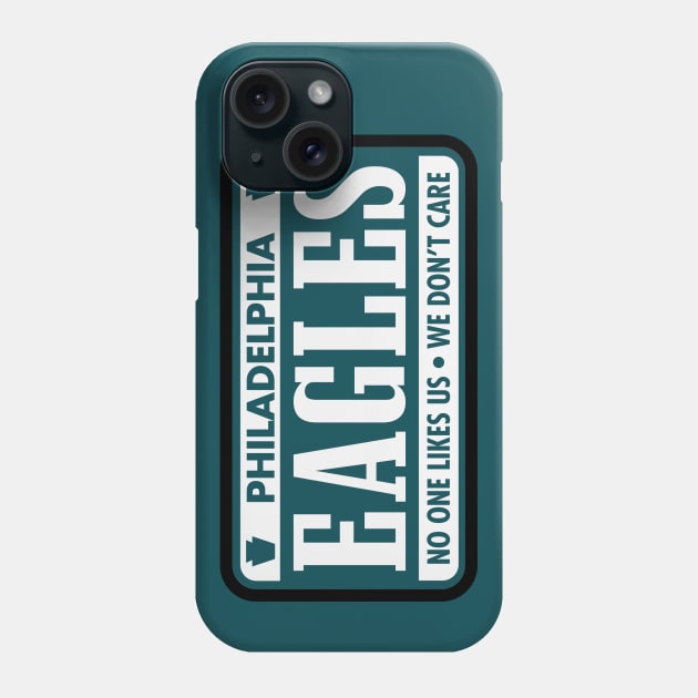 Eagles License Plate Phone Case by pacdude