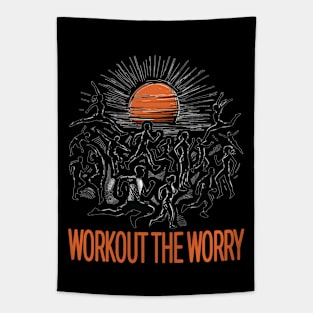 Workout The Worry: Mind Body Balance Tapestry