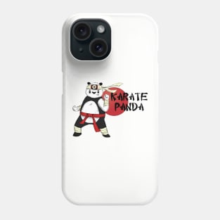 karate panda Phone Case