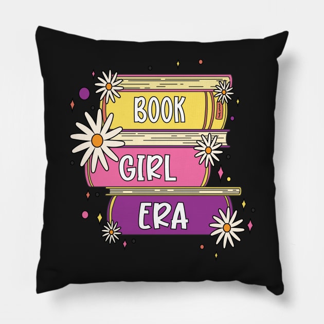 Book Girl Era Sticker Book Lover Gift  Kindle Lover Book Lover Sticker Bookish Vinyl Laptop Decal Booktok Gift Journal Stickers Reading Present Smut Library Spicy Reader Read Pillow by SouQ-Art