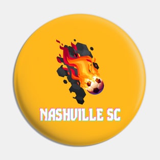 Nashville Soccer Pin