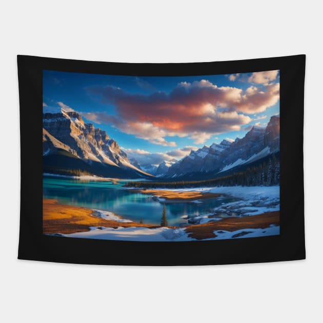 Banff National park, Canada Tapestry by Carlosr1946