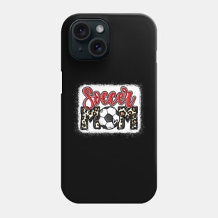 Soccer Mom Red Leopard Phone Case