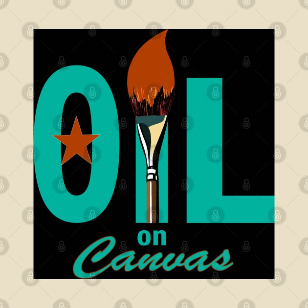 Oil on Canvas Logo by Hello1964