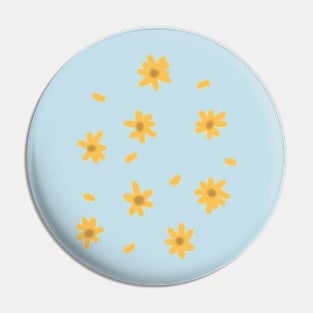 sunflower pattern Pin