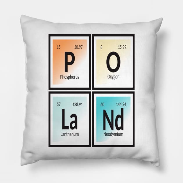 Poland Pillow by Maozva-DSGN