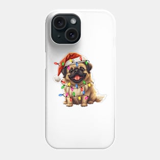 Christmas Pekingese Phone Case