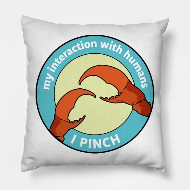 I pinch people Pillow by Andreeastore  