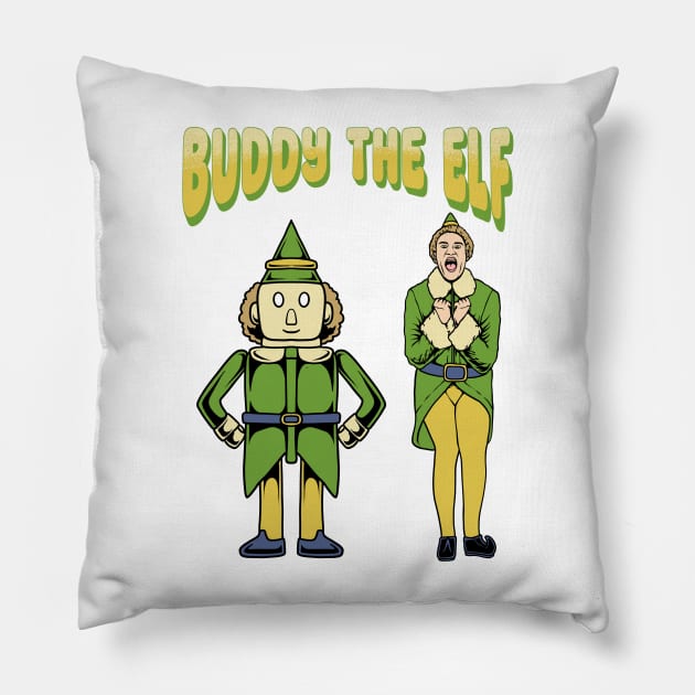 Buddy the Elf Pillow by littlepdraws