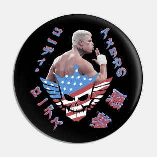 KANJI CODY RHODES Pin