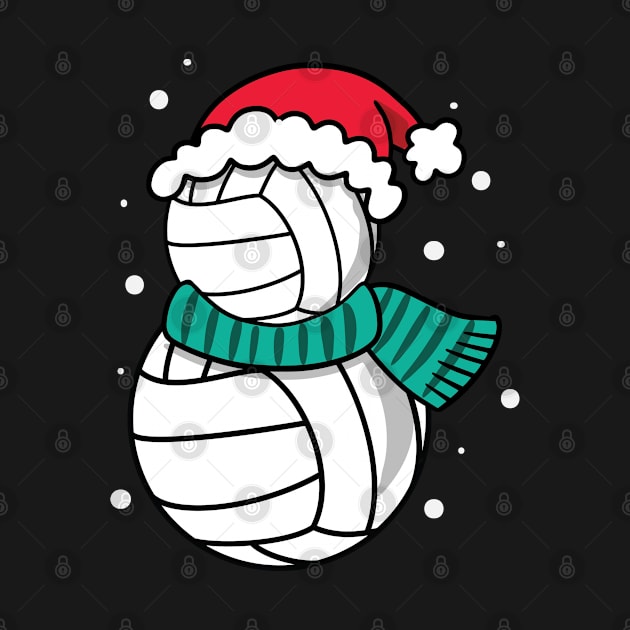 Christmas Volleyball Santa Hat by AngelBeez29