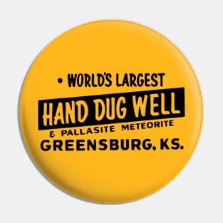 World's Largest Hand Dug Well Pin