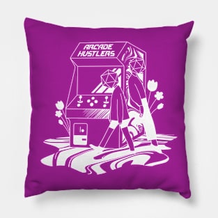 Arcade Hustlers Tour Art Pillow