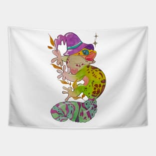 Mystical Gecko Tapestry