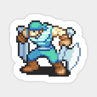 Pirate Fighting Sprite Magnet