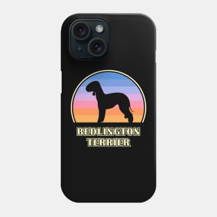 Bedlington Terrier Vintage Sunset Dog Phone Case