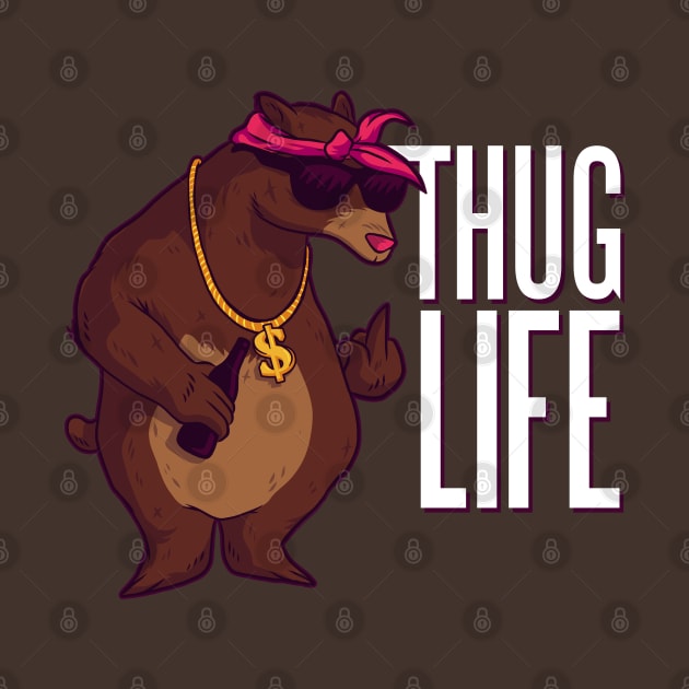 BEAR THUG LIFE by madeinchorley