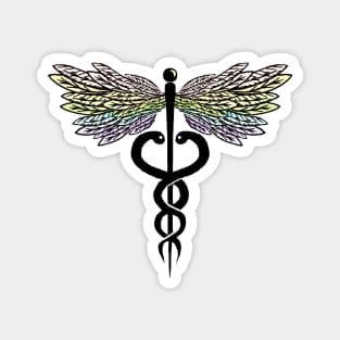 Caduceus Medical Symbol Magnet