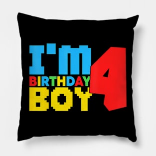 Im The Birthday Boy Game Gaming Family Matching Pillow