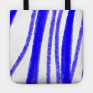 blue watercolor abstract texture pattern Tote