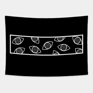 Spiral Eyes By Minimal DM Tapestry