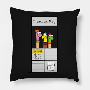 Dramatic Play with Puppets Pillow