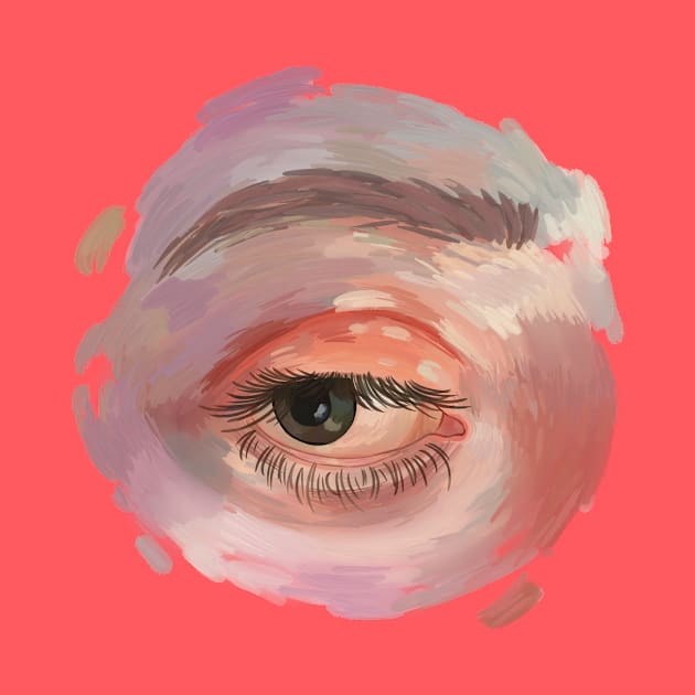 Colorful illustration of a eye. by milana.ovchinniikova