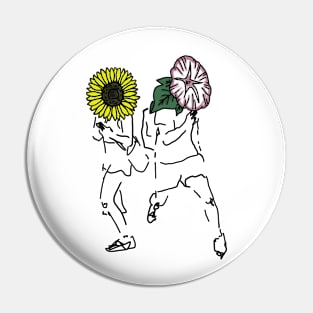 Flower Lovers Pin