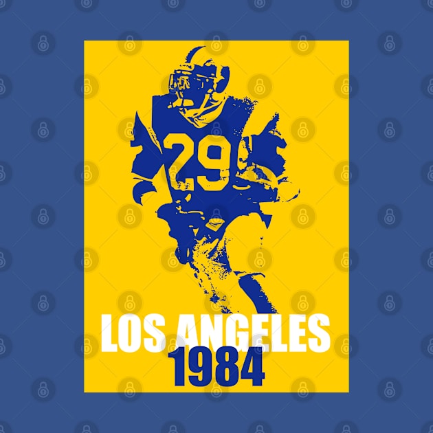 Los Angeles Football 1984 by HelmetAddict