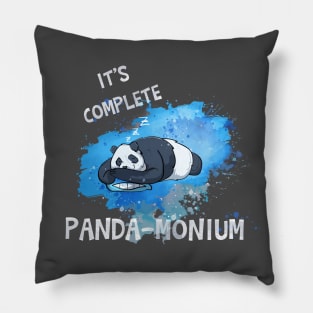 Pandamonium Pillow