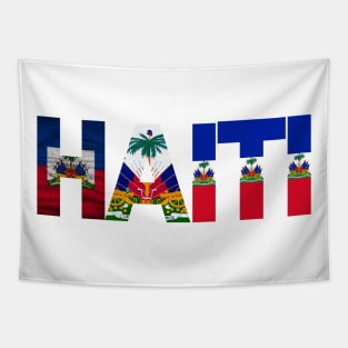 Haiti Pride design Tapestry