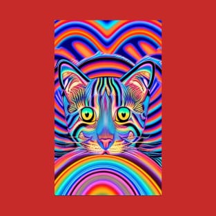 Colorful Cat T-Shirt