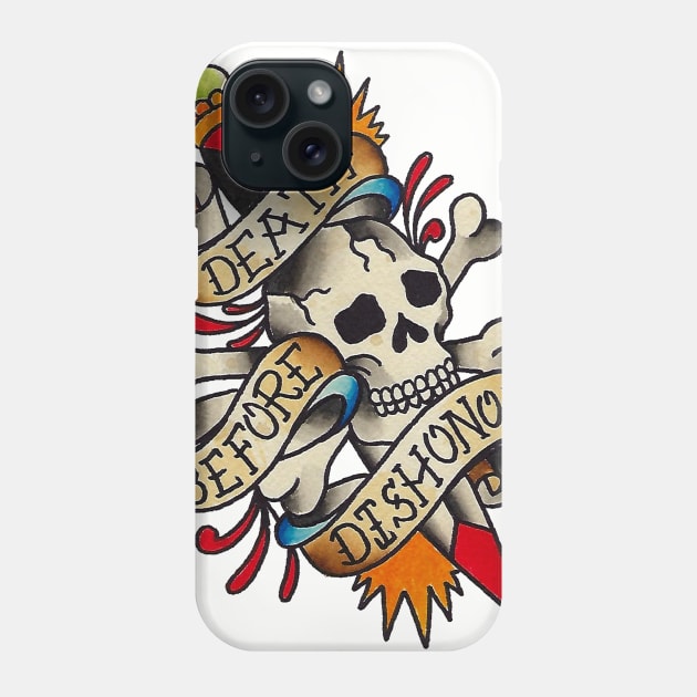 Death Before Dishonor Phone Case by TimPangburn