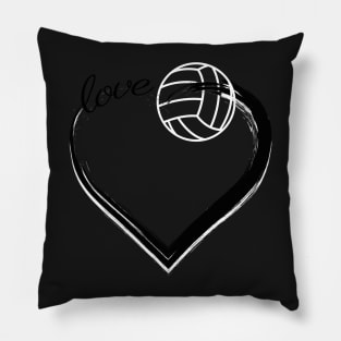 Cute Volleyball Gifts, Love Volleyball Pillow