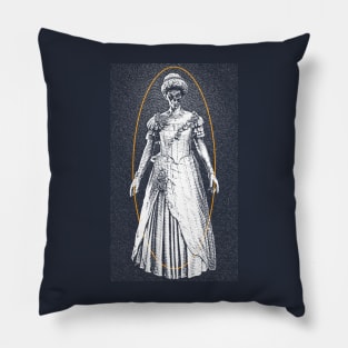 lady ghost Pillow