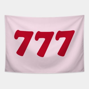 777 (Cherry red) Tapestry