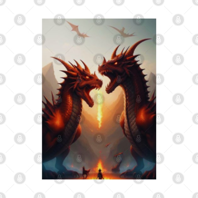 Dueling Dragons by Bourbon Sunsets