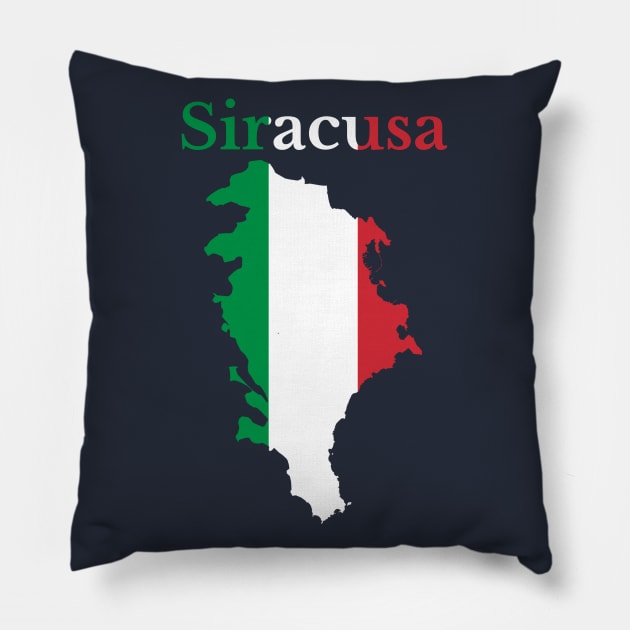 Province of Syracuse, Italy Pillow by maro_00