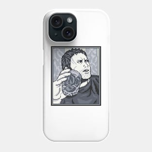 Resident Evil Chris Redfield Pixel Art Phone Case