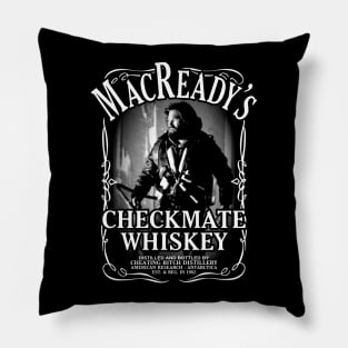 MacReady's Checkmate Whiskey Pillow