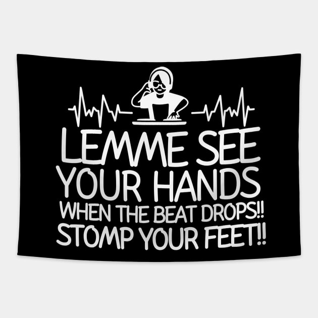 Stomp your feet! Tapestry by mksjr