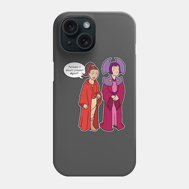 Leela considers running Phone Case by Cedarseed